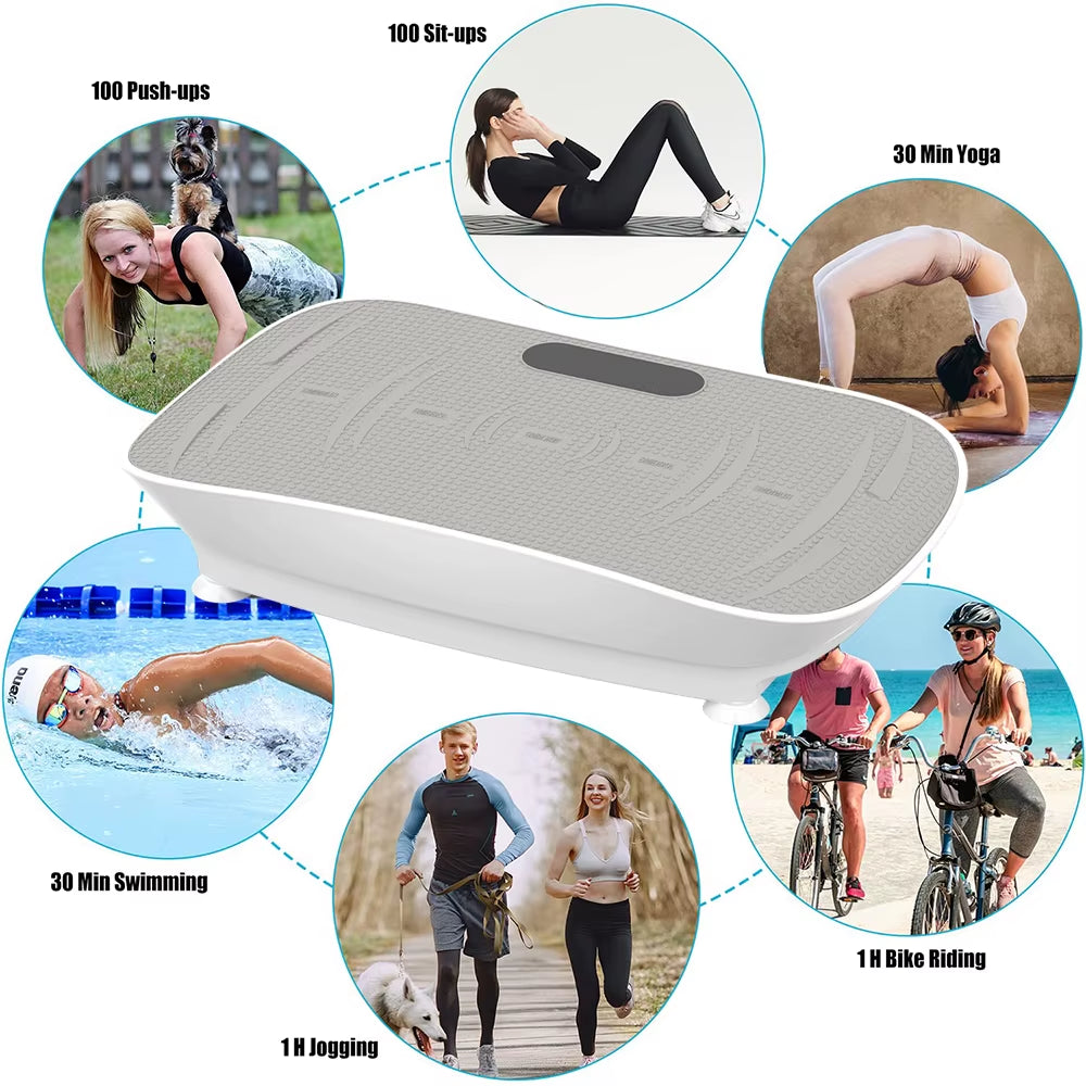 New Arrival High Quality up and Down/Vertical Vibration Machine Whole Body Workout Vibration Fitness Platform